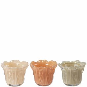 Hovedbilde Lola telysholder beige - Consilimo