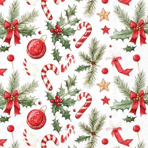 Hovedbilde Serviett Lunsj Kristtorn - Consilimo